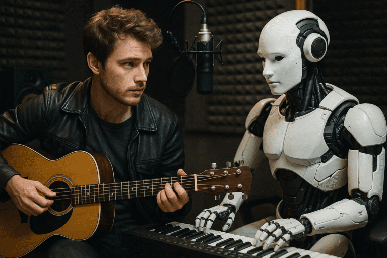 Czy sztuczna inteligencja zastąpi muzyków? [Ekspercka Analiza 2025]