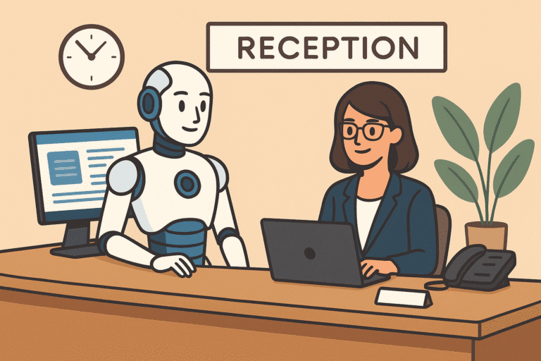 Czy sztuczna inteligencja zastąpi recepcjonistki i sekretarki?